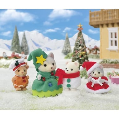 Sylvanian Families estuche de Navidad