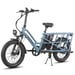 FAFREES FF20 CUV Bicicleta Eléctrica - Motor 250W Batería 48V24Ah 20 Pulgadas Neumáticos Frenos Disco Hidráulicos - Azul