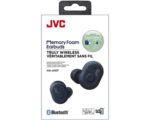 JVC HA-A10T Auriculares Inalámbrico Dentro de oído Llamadas/Música MicroUSB Bluetooth Azul