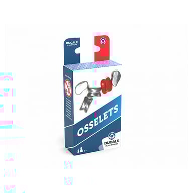 Ducale - Jeu des Osselets en Métal Écologique - Format Voyage