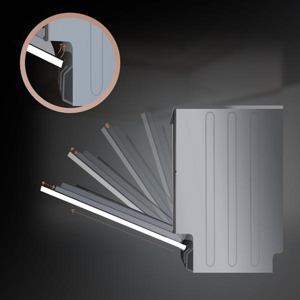 Lave vaisselle tout intégrable De Dietrich 60 cm Montage de porte coulissante 8 programmes Masterwash - vue 5