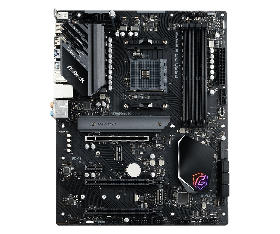 Asrock B550 PG Riptide AMD B550 Emplacement AM4 ATX