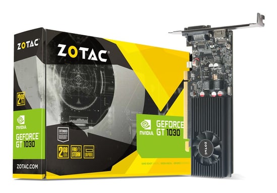 Zotac Gaming GeForce® GT 1030 2 GB GDDR5 HDMI/DVI Perfil bajo