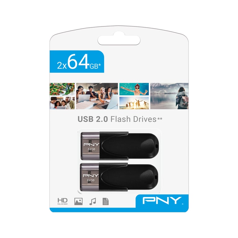 PNY Attaché 4 2.0 lecteur USB flash USB Type A Neuf