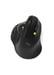 Port Connect Ratón ergonómico con USB-A / USB-C 2,4 Ghz inalámbrico recargable Bluetooth bola direccional Negro