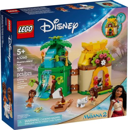 LEGO Disney 43260 - L'île de Vaiana miniature - Neuf