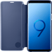 Etui Samsung Galaxy S9 Clear View Cover - Bleu