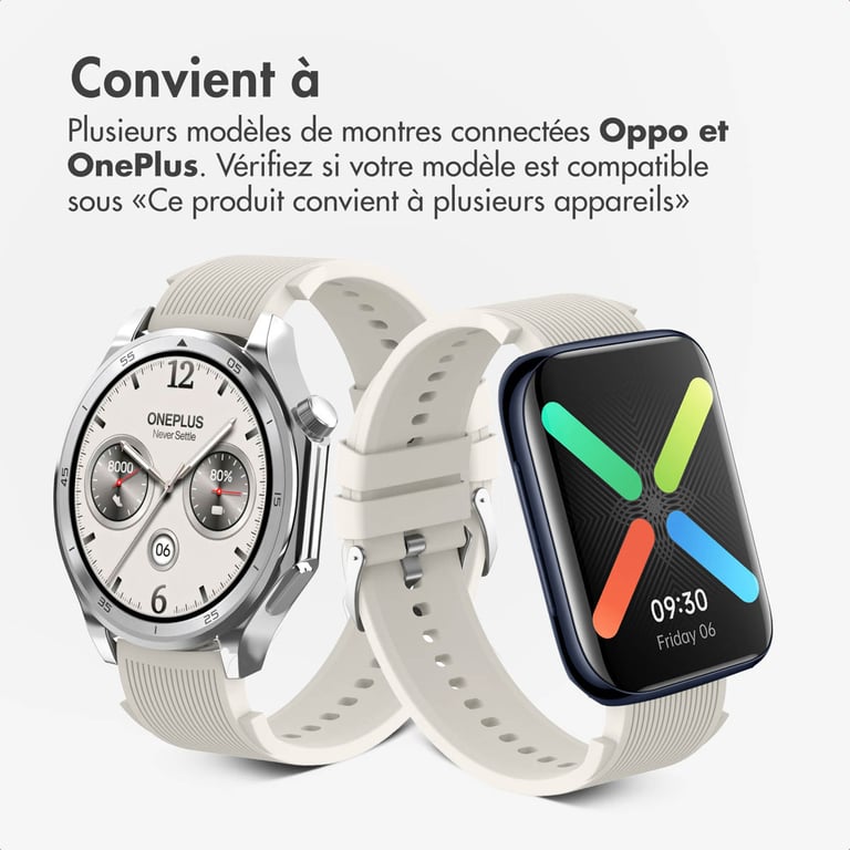 Bracelet imoshion pour OnePlus Watch 3 / 2 / 2R / Oppo Watch X Silicone - vue 2