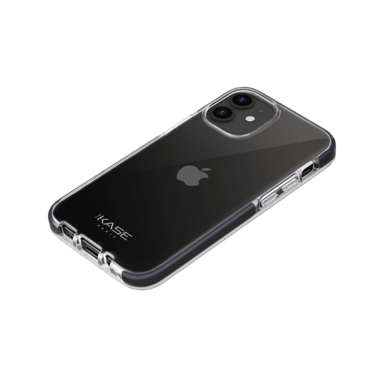 Funda trasera de malla deportiva para Apple iPhone 12 mini, negro azabache