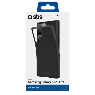 SBS TECOVVANSAS22UK Custodia protettiva per cellulare 17,3 cm (6.8'') Custodia nera Samsung Galaxy S22 Ultra