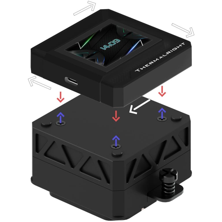Thermalright Frozen Warframe 240 SE ARGB - vue 6