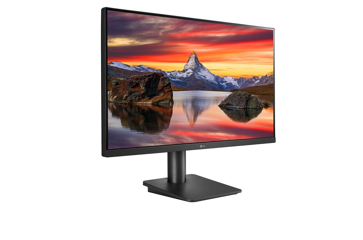 LG Electronics LG 24MP450P B Ecran PC bureautique 24' Dalle IPS résolution FHD 1920x1080 5ms GtG 75Hz NTSC 72% AMD FreeSync inclinable Fonctions Eye Care - vue 2