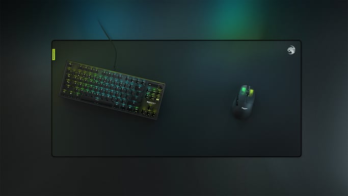 ROCCAT Sense CTRL Alfombrilla de ratón para juegos Negro