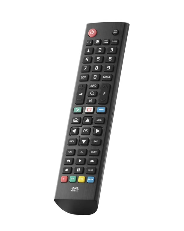 One For All TV Replacement Remotes URC4911 télécommande IR Wireless Appuyez sur les boutons - vue 6