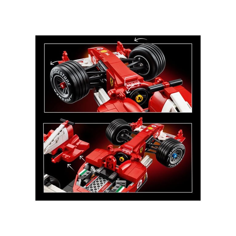Set de collection LEGO Icons Ferrari F2004 11375 735 pièces direction fonctionnelle Rouge - Neuf