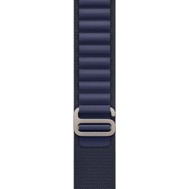 Apple MXMX3ZM/A accessorio indossabile intelligente Band Blu marino Poliestere, Spandex, Titanio (Apple - l?kke for smart watch - 49mm,)