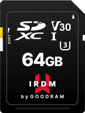 Scheda SD 64GB UHS I U3 GoodRAM - blister retail