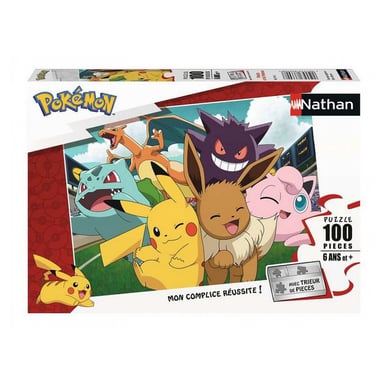 Puzzle Pokémon 100 piezas - Juego educativo para niños