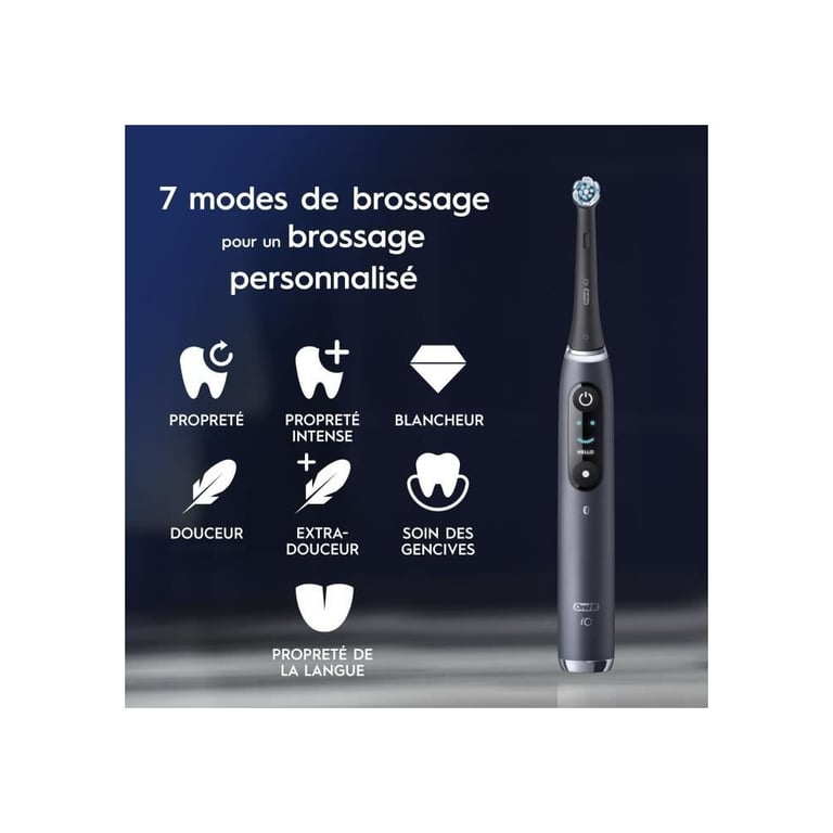 iO 9 Brosse à dents électrique connectée - vue 3