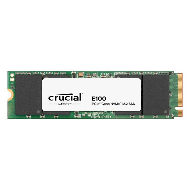 CRUCIAL E100 2TB PCIe .2*CT2000E100SSD8 T Tray Neuf