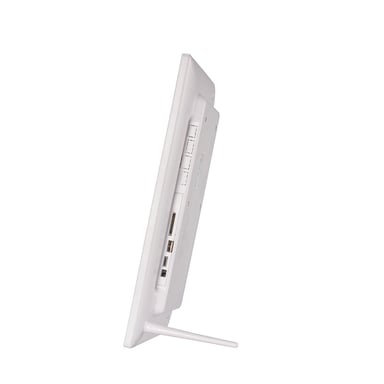 Cadre Photo Numérique 13 Pouces HD Avec Haut-Parleurs Et Lecture Vidéo Blanc YONIS