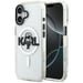 Karl Lagerfeld IML Karl Sketch Logo Funda MagSafe para iPhone 17 transparente