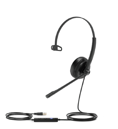 Yealink UH34 Lite Casque Avec fil Arceau BureauCentre d'appels Neuf