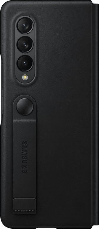 Folio in pelle per Samsung G Z Fold 3 Nero