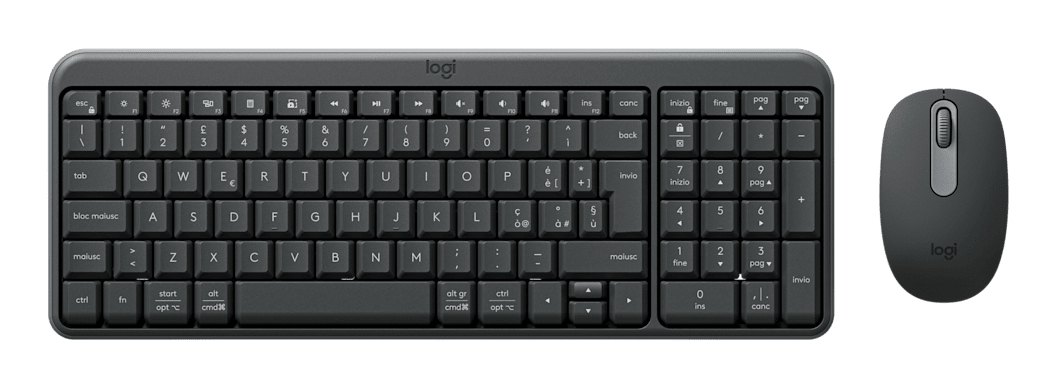 Logitech MK250 Compact Bluetooth Wireless Combo clavier incluse Universel Italien - vue 2