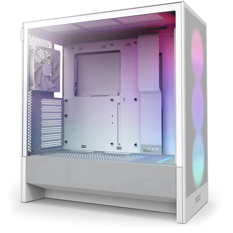NZXT H5 Flow RGB Midi Tower Neuf - vue 3