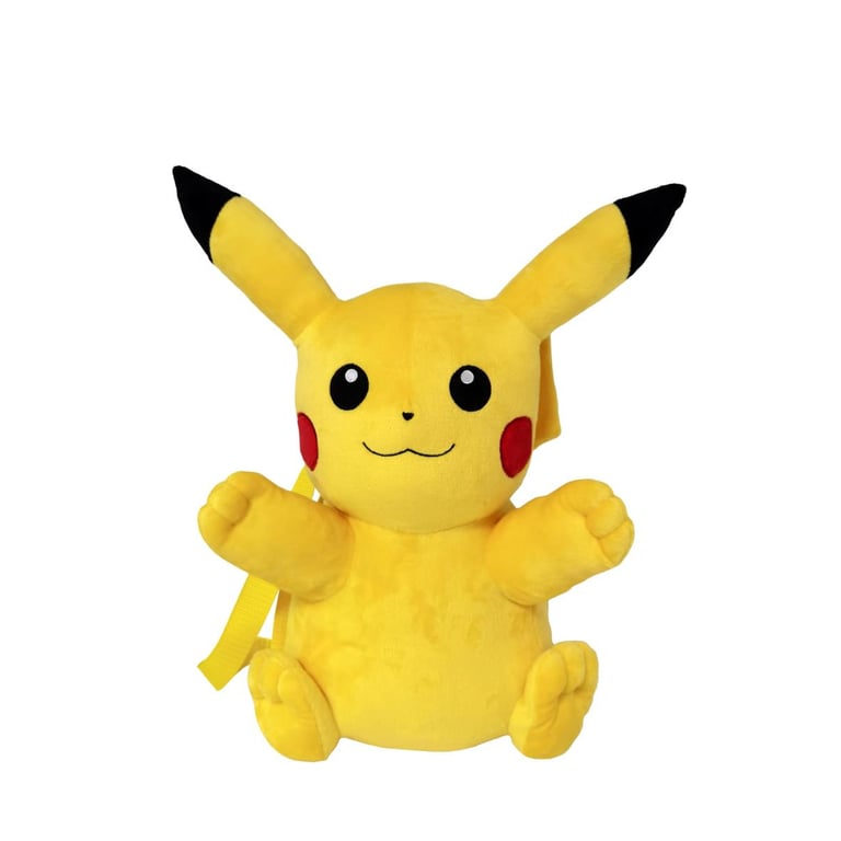 Peluche Sac à Dos Pikachu Sac à Dos Pokémon Adorable et Pratique Neuf