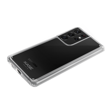 Guscio ibrido invisibile per Samsung Galaxy S21 Ultra 5G, trasparente
