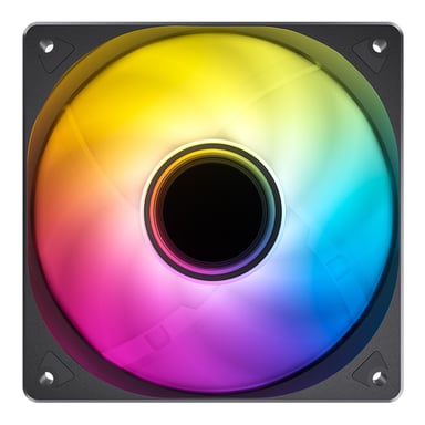 Jonsbo SL-120B système de refroidissement d'ordinateur Boitier PC Ventilateur 12 cm Noir, Blanc 1 pièce(s)