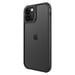 Robusta cover protettiva ''trasparente'' per iPhone 12/12 Pro, nera