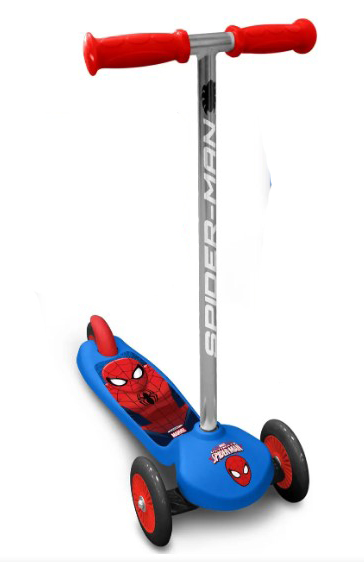 Trottinette SPIDERMAN Steering Twist 3 Roues – Pour Enfants, Direction Pivotante - vue 2