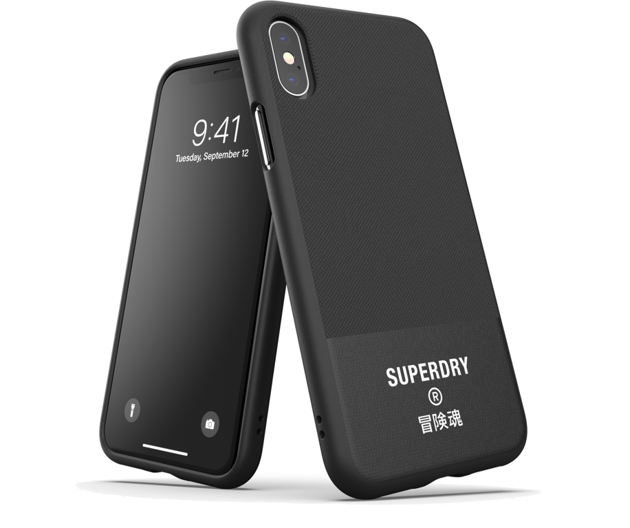 Coque Canvas pour iPhone X/XS - Noir