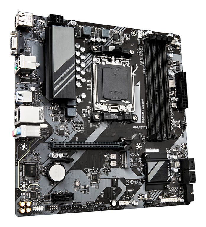 Gigabyte A620M DS3H - vue 4