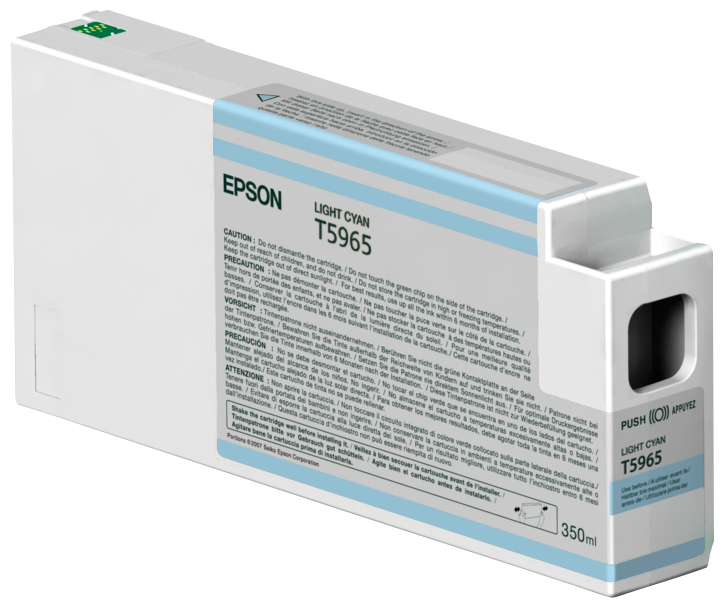 Epson C13T596500 Cyan - vue 4
