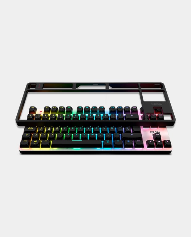 Clavier Krom NXKROMKERNELPROSP – Mécanique, RGB, Bluetooth 5.3, QWERTY - vue 6