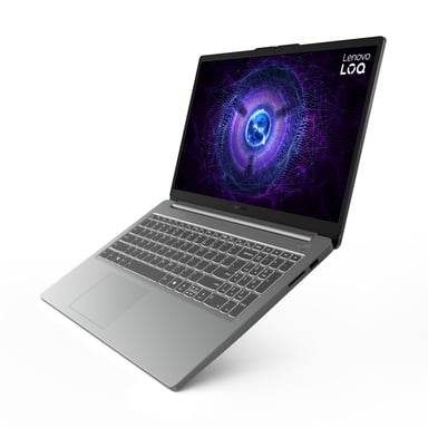 Lenovo LOQ 15IAX9E Intel® Core™ i7 i7-12650HX Ordinateur portable 39,6 cm (15.6'') Full HD 16 Go DDR5-SDRAM 512 Go SSD NVIDIA GeForce RTX 4050 Wi-Fi 6 (802.11ax) Français Gris