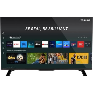 TOSHIBA TV 40'' 40QV2F63DG UHD QLED SMART TV HDR10+