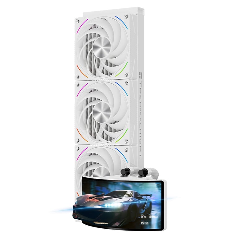 Thermalright Rainbow Vision 360 Turbo ARGB Refroidissement Liquide AIO 360mm Écran 6.67  3x Turbo... - Neuf