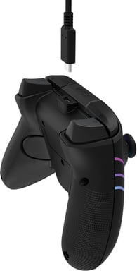 PDP Afterglow Wave Negro USB Gamepad PC, Xbox One, Xbox Series S, Xbox Series X