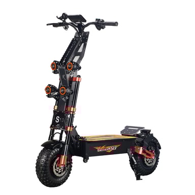 Patinete eléctrico Cheevalry S13 de 14 pulgadas para adultos, 8000 W, 60 V, 40 Ah, todoterreno