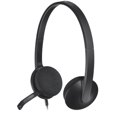 Logitech H340 Auriculares USB para ordenador Con audio digital