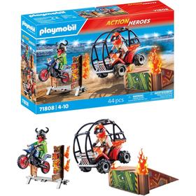 PLAYMOBIL | Stunt Show | Voiture de Course | Jouet pour Enfants à partir de | 71808 - vue 10