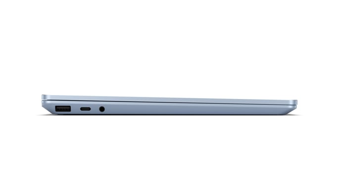 Microsoft Surface Laptop Go Intel® Core™ i5 i5-1035G1 Portátil 31,6 cm (12.4'') Pantalla táctil 8 GB LPDDR4x-SDRAM 256 GB SSD Wi-Fi 6 (802.11ax) Windows 10 Home en modo S Azul