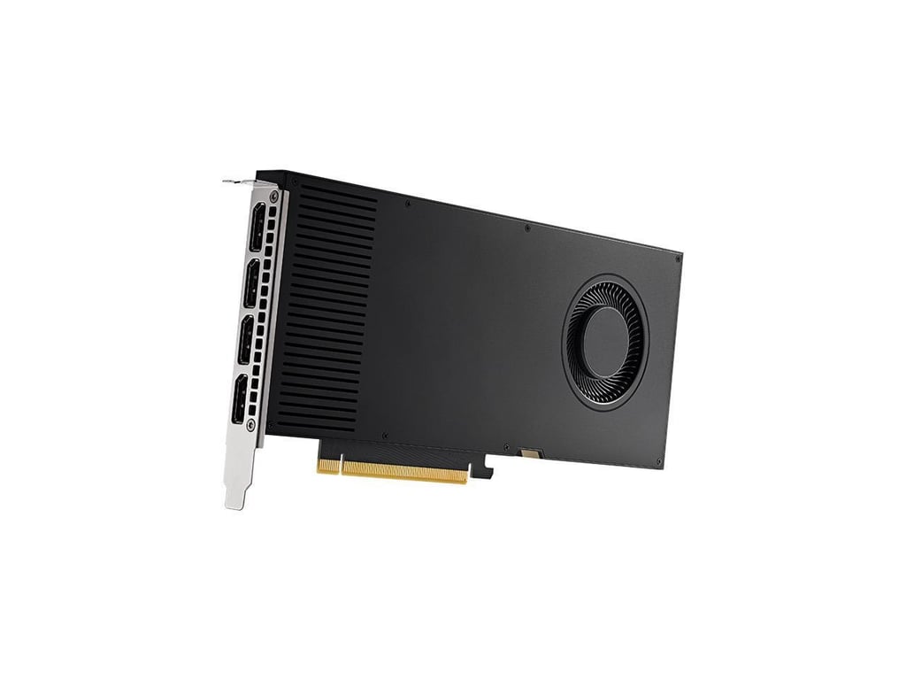 NVIDIA RTX A4000 Carte graphique RTX A4000 GDDR6 PCIe 4.0 x16 4 x DisplayPort - vue 3