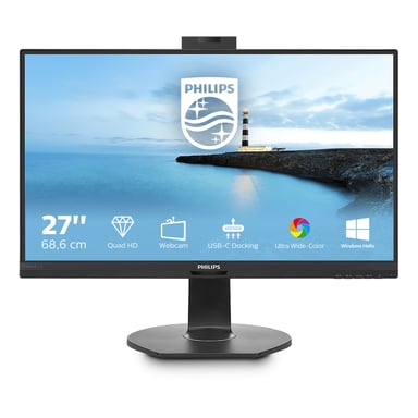 Philips B Line 272B7QUBHEB/00 Pantalla plana para PC de 68,6 cm (27'') 2560 x 1440 píxeles Quad HD LCD Negro