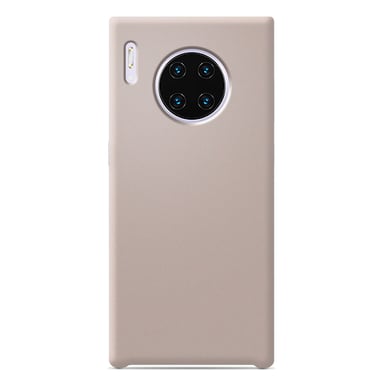 Coque silicone unie Soft Touch Sable rosé compatible Huawei Mate 30 Pro